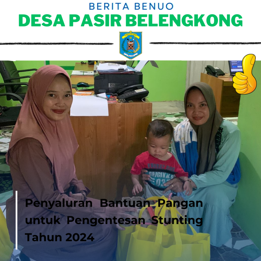 PENYERAHAN BANTUAN PANGAN UNTUK BALITA STUNTING TAHUN 2024
