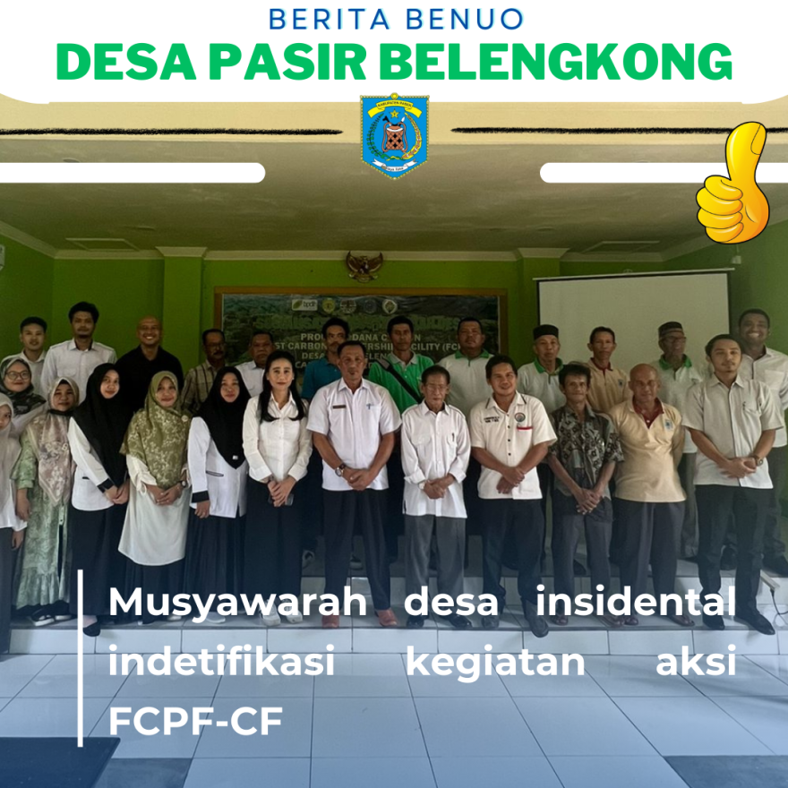 Musyawarah Desa Insidental Indetifikasi Kegiatan Aksi FCPF-CF
