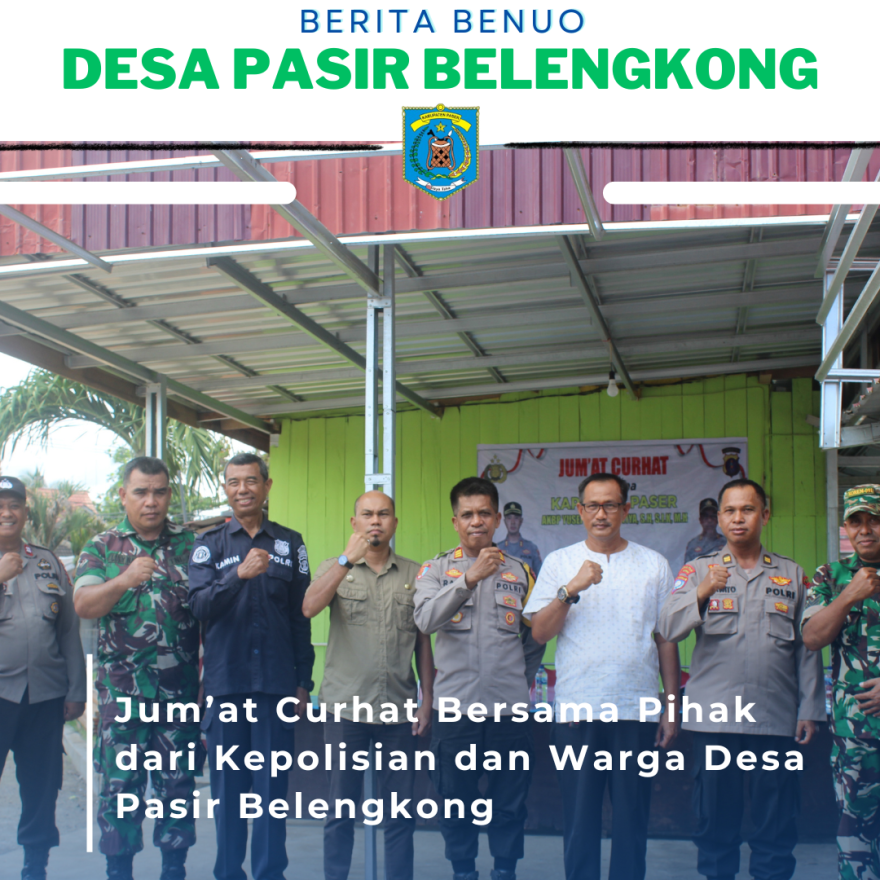 Jum'at Curhat bersama Kepolisian dan Warga Desa Pasir Belengkong