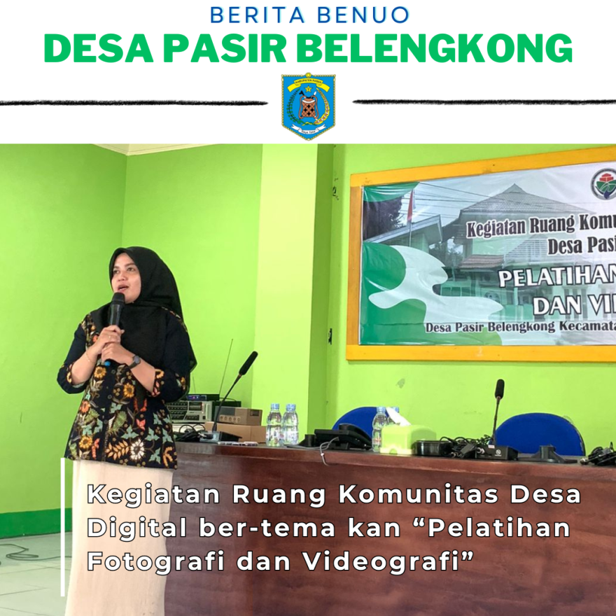Ruang Komunitas Desa Digital Menggelar Pelatihan Fotografi dan Videografi 