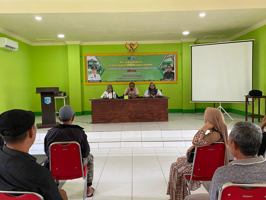 KEGIATAN RAPAT KOORDINASI PEDAGANG PASAR LAPAK BARU