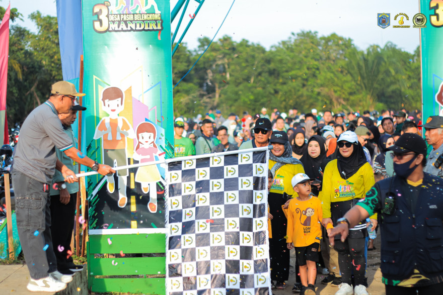 JALAN SEHAT DESA PASIR BELENGKONG
