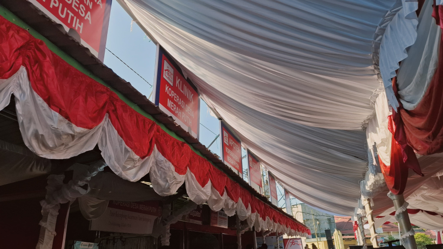Launching Mock Up Koperasi Desa Merah Putih Pasir Belengkong